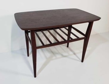 MID-CENTURY TIERED ACCENT TABLE