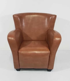 VINTAGE TAN CLUB CHAIR