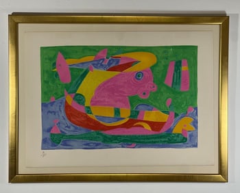 JOAN MIRO, THE RETURN JOURNEY II, FROM: SERIES FOR KING UBU, 1966 32/75