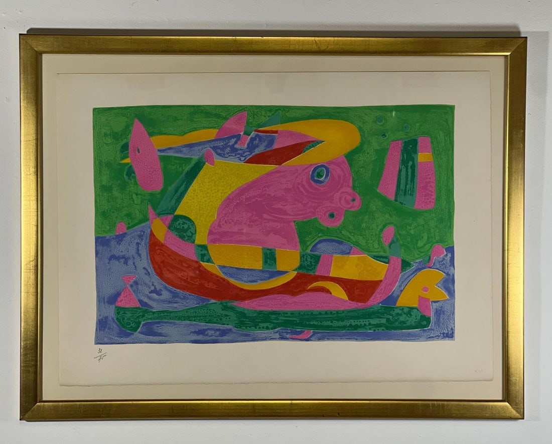 JOAN MIRO, THE RETURN JOURNEY II, FROM: SERIES FOR KING UBU, 1966 32/75