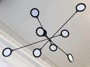 VISUAL COMFORT SPECTICA 8 LED CHANDELIER