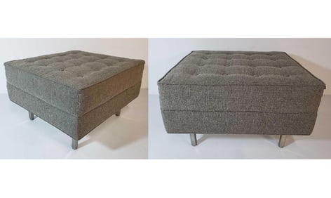 PAIR OF "MODERNICA" UPHOLSTERED BENCHES/OTTOMANS