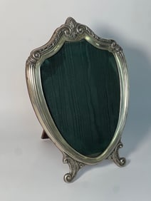 ANTIQUE STERLING SILVER REPOUSSE ITALIAN PICTURE FRAME