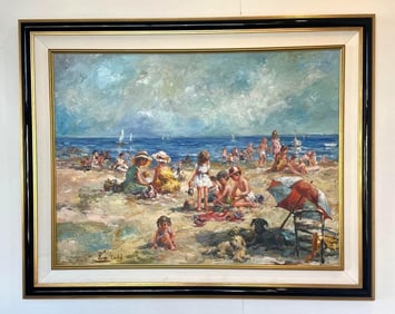 EVA MAKK MEMORIES OIL ON CANVAS