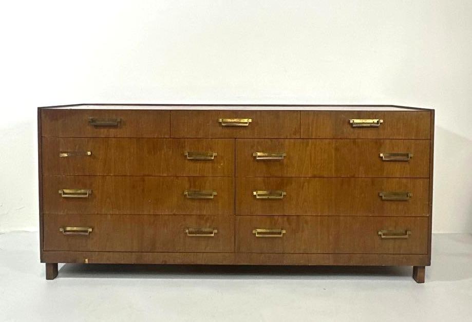 VALUE LOT BAKER CAMPAIGN CHEST CREDENZA SIDEBOARD (1 of 12)