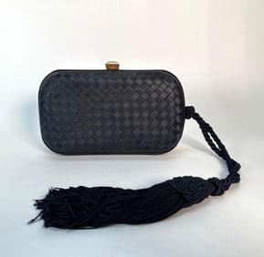 BOTTEGA VENETA INTRECCIATO WOVEN CLUTCH