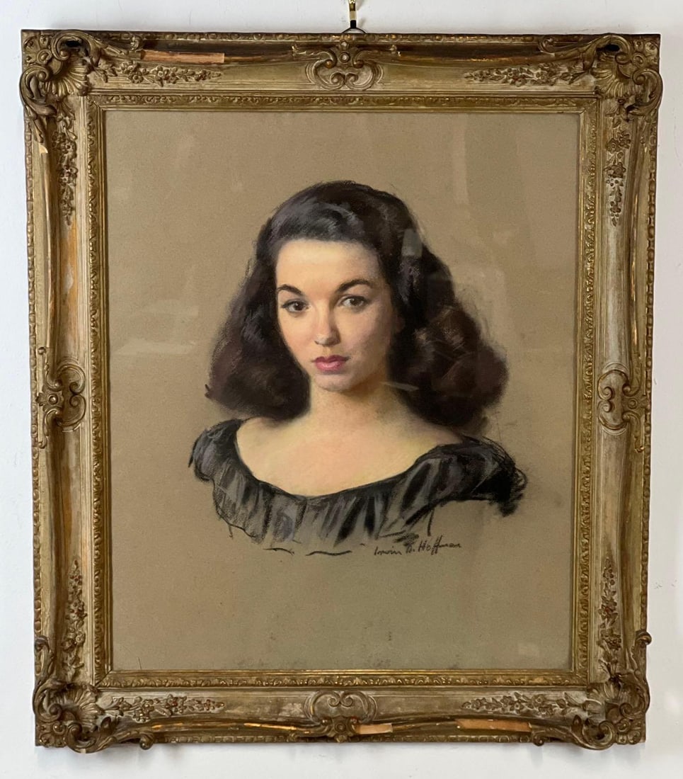 IRWIN HOFFMAN (1901-1989) PORTRAIT OF A WOMAN (1 of 8)