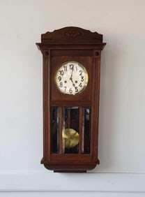 ANTIQUE JUNGHANS WALL CLOCK