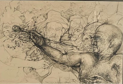 JULIA MATEU  "VELAZQUEZ" LITHOGRAPH