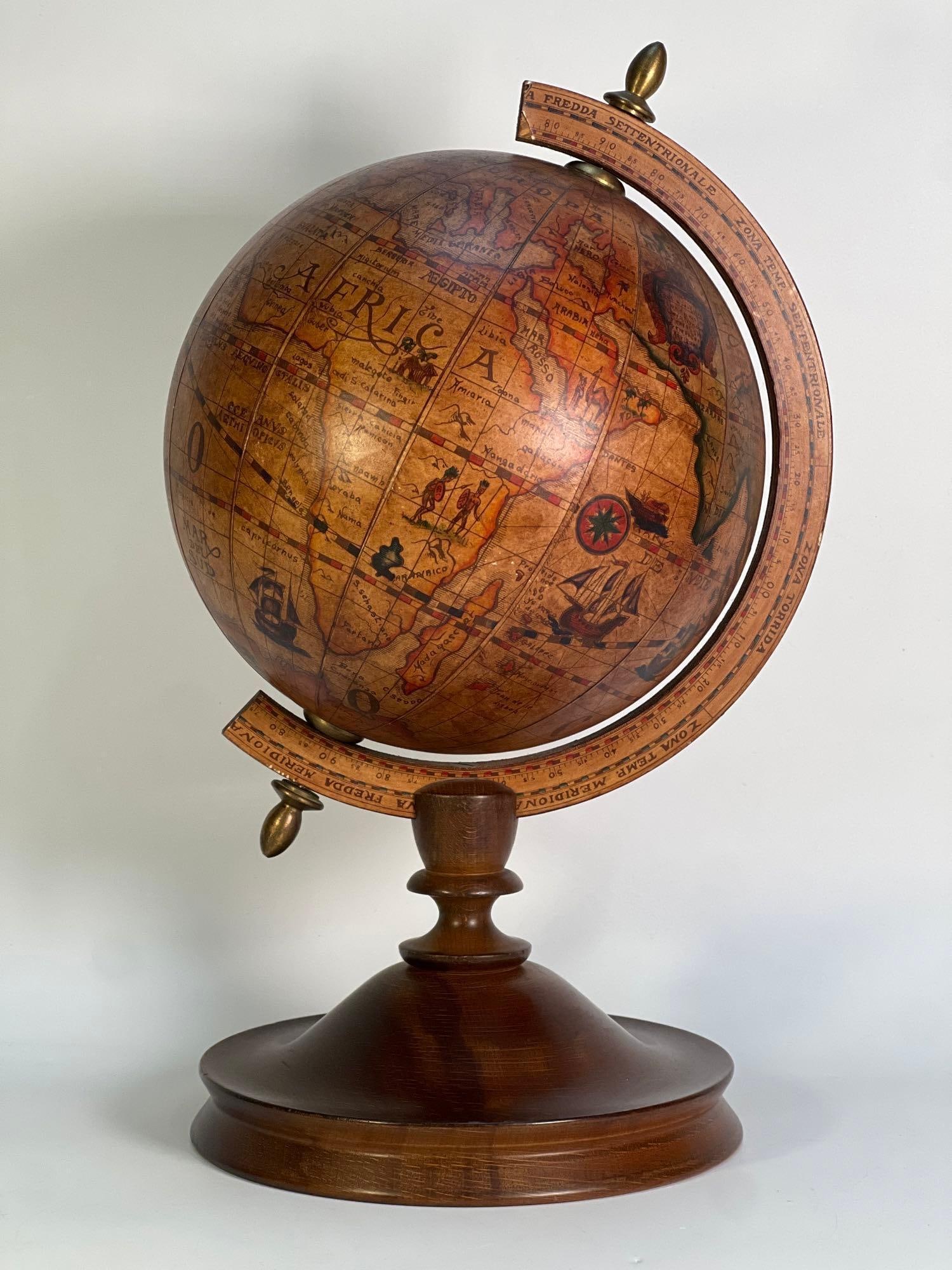 VALUE LOT: GENTLEMAN'S LIBRARY DESK GLOBE (1 of 11)