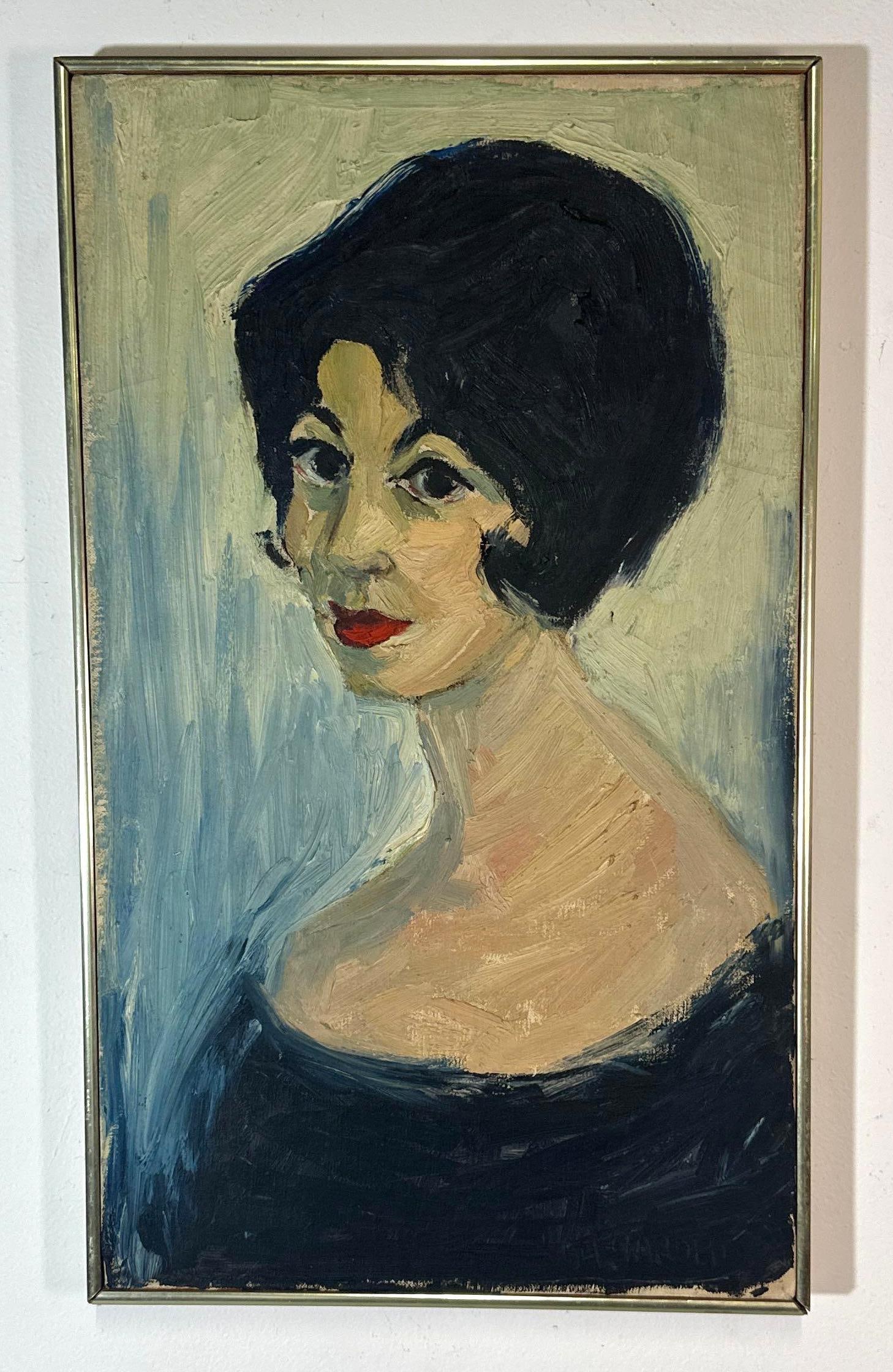 PORTRAIT OF A WOMAN OIL (1 of 5)