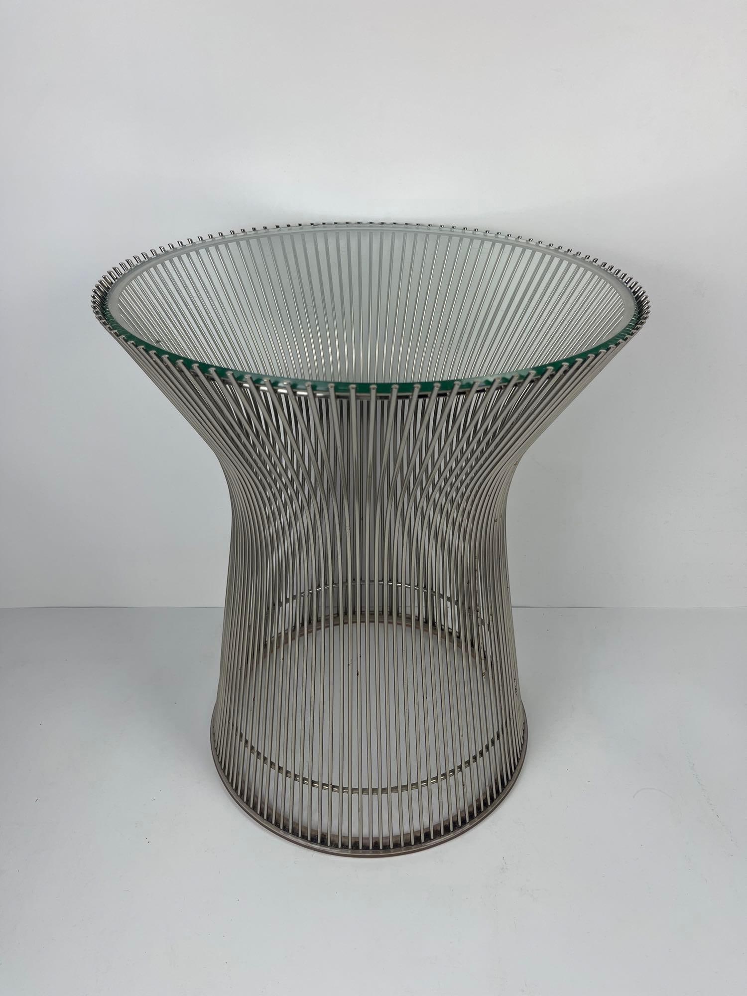 WARREN PLATNER FOR KNOLL ATTRIBUTED SIDE TABLE (1 of 6)