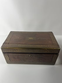 ANTIQUE WOODEN LAP DESK