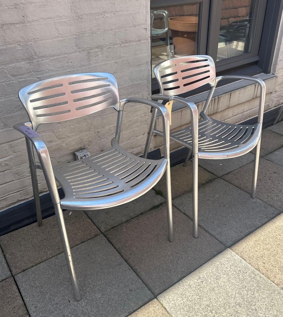 JORGE PENSI TOLEDO CHAIR - ALUMINUM (LOT 12 OF 17 ) (1 of 6)