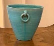 LARGE TURQUOISE VASE