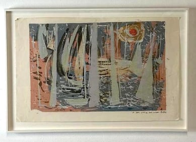 PHIL DIKE SIGNED & NUMBERED SERIGRAPH