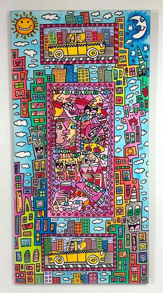 Amazon.com: James Rizzi: The New York Paintings