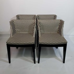 FOUR PHILIPPE STARCK FOR KARTELL MADEMOISELLE CHAIRS