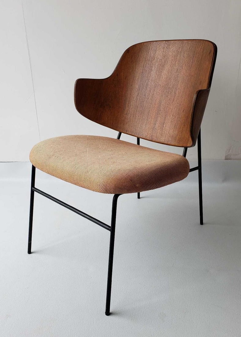 DANISH MID-CENTURY IB KOFOD LARSEN PENGUIN CHAIR FOR SELIG (1 of 12)
