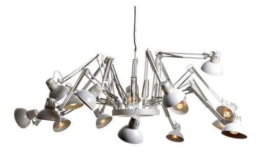 MOOI RON GILAD DEAR INGO 16 LIGHT SPIDER CHANDELIER (1 of 5)