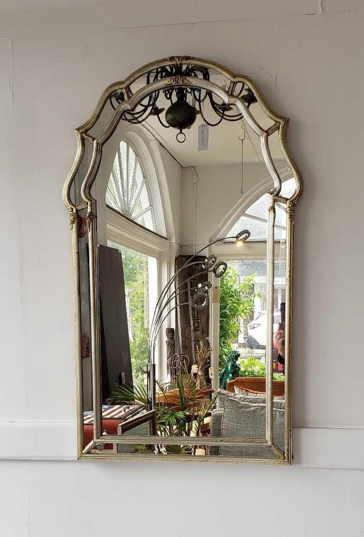 SILVER GILT LA BARGE MIRROR (1 of 8)