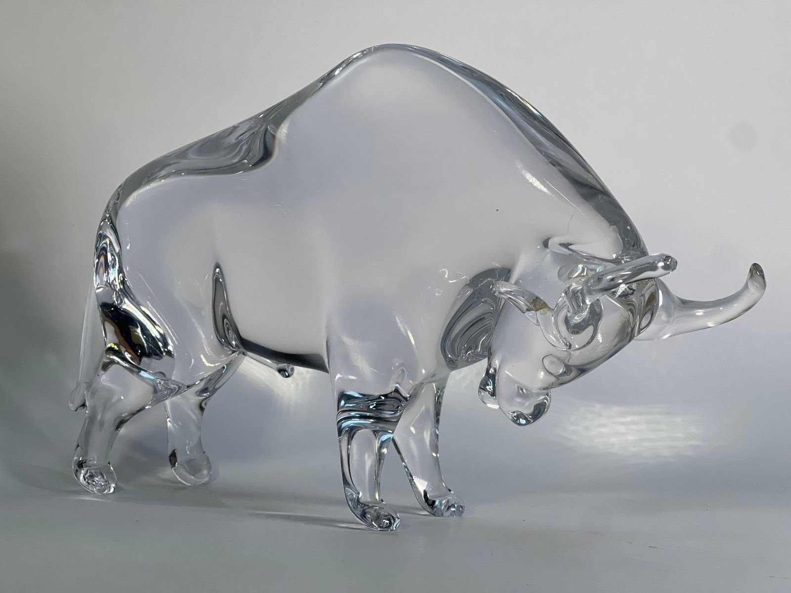 VALUE LOT: VINTAGE 1970’s MURANO BY ZANETTI STYLE GLASS BULL (1 of 9)