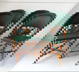SET OF FOUR MAISON DRUCKER BASTILLE FRENCH BISTRO CHAIRS