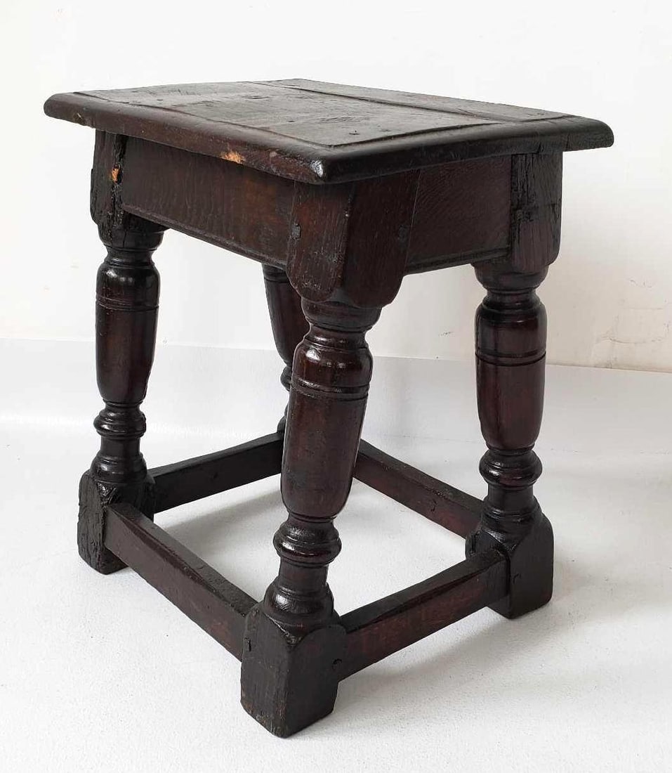 ANTIQUE JOINT STOOL (1 of 14)