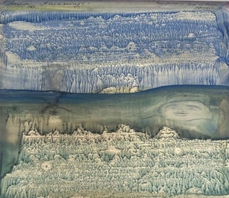 UNFRAMED MIHAIL SHEMYAKIN (CHEMIAKIN) WATERCOLOR SIGNED AND DEDICATED 1984