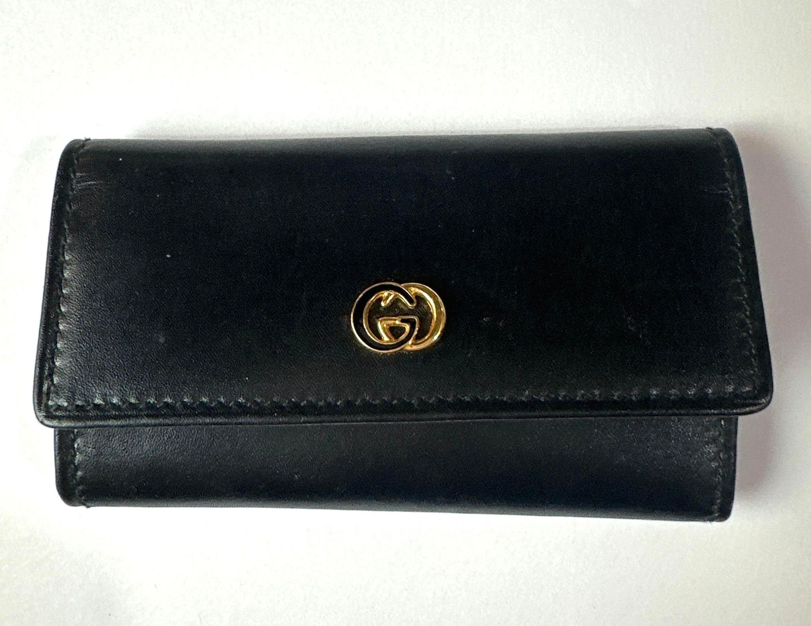 VINTAGE GUCCI LEATHER  KEY HOLDER (1 of 6)