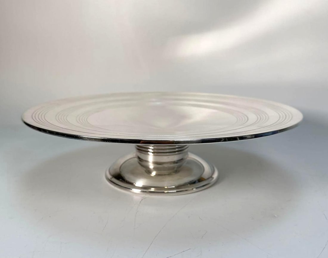 CHRISTOFLE ART DECO CENTERPIECE CAKE STAND / RISER (1 of 7)