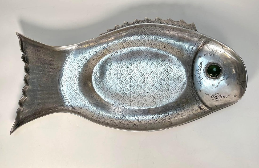 VINTAGE ARTHUR COURT DESIGNS LARGE FISH PLATTER (1 of 7)