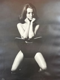 MORLEY LEWIS BLACK AND WHITE PHOTOGRAPH OF CHRISTINE KEELER