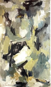 ABSTRACT EXPRESSIONIST OIL PAINTING