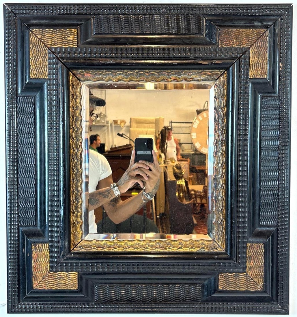 Vintage Wilt Chamberlain Lord Calvert Whiskey Bar Mirror