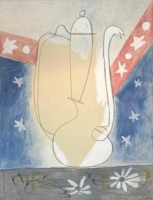 AFTER PABLO PICASSO LA CAFETIERE BLANCHE LITHOGRAPH PENCIL NUMBERED 61/125