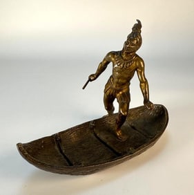 NATIVE AMERICAN VIENNA BRONZE
