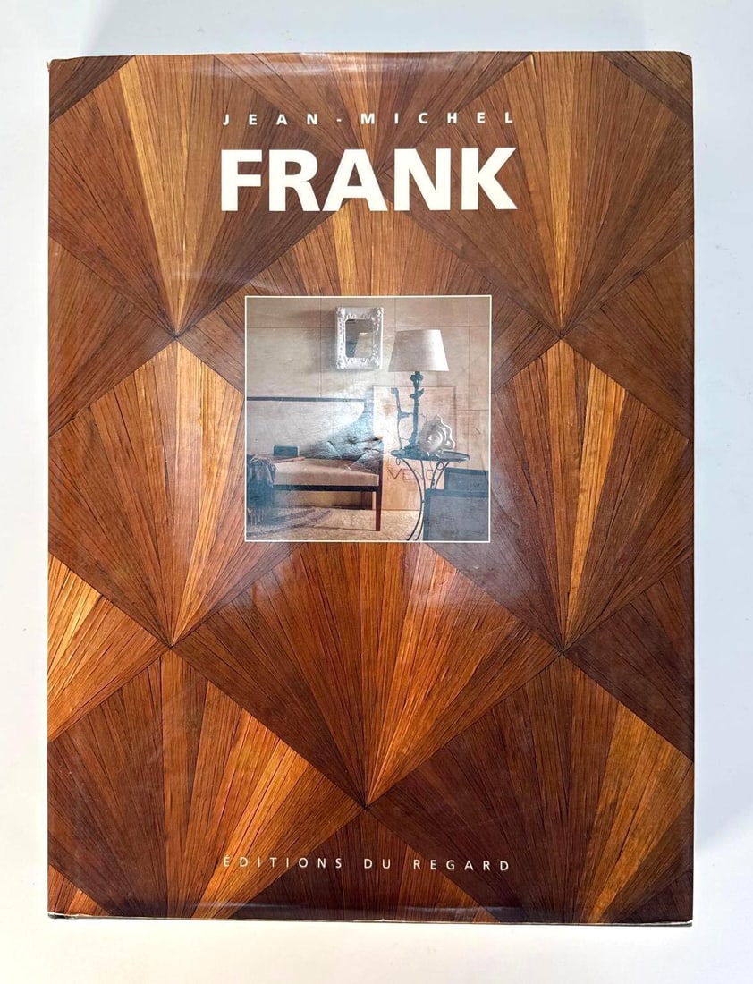 JEAN MICHEL FRANK AND ADOLPHE CHANAUX, EDITIONS DU REGARD, LEOPOLD DIEGO SANCHEZ: This is a very rare first edition, a biography and monograph of this important designers work. Some of the collaborations it documents are with Alberto Giacometti, Christian Berard, the Schiaparelli s