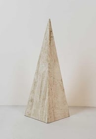 TRAVERTINE PYRAMID