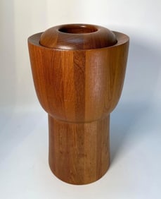 DANISH TEAK WOODEN ICE BUCKET