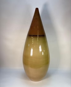 ENORMOUS MID CENTURY MODERN ITALIAN POTTERY FLOOR VASE