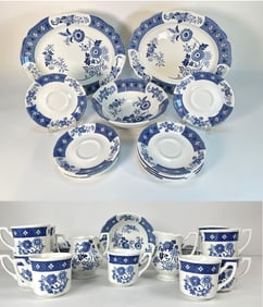 ROYAL STAFFORDSHIRE CATHAY IRONSTONE BY J&G MEAKIN SET