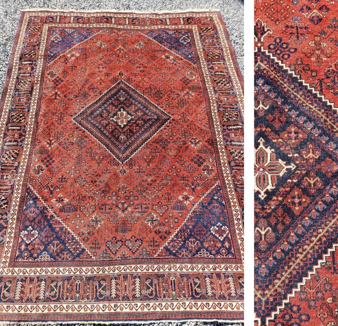 VINTAGE HAND WOVEN PERSIAN RUG (1 of 17)