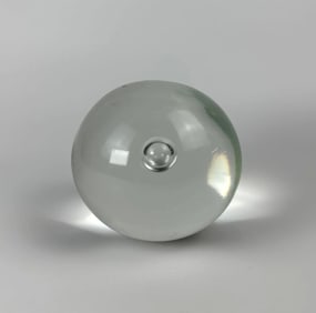 LARGE GRAPE-FRUIT SIZED ART GLASS ORB