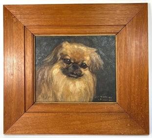 PEKINGESE PAINTING