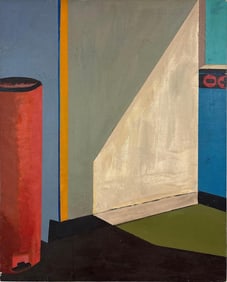 VINTAGE ABSTRACT INTERIOR SCENE