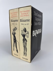 THE COMPLETE REPRINT OF JOHN WILLIE'S BIZARRE VOLS. 1-26 TASCHEN (1 of 2 lots)