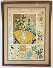 MICHAEL EISENMAN LITHOGRAPH SIGNED 26/250 1982