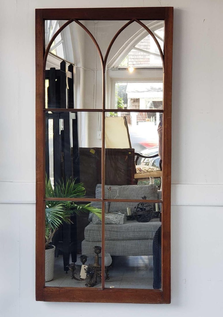 LARGE WINDOW FRAME MIRROR (1 of 14)