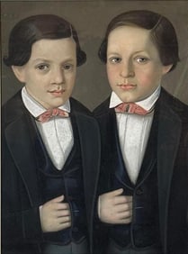 AMERICAN SCHOOL TWINS BY LOUIS FRITZE